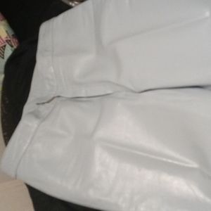 Woman leather pants